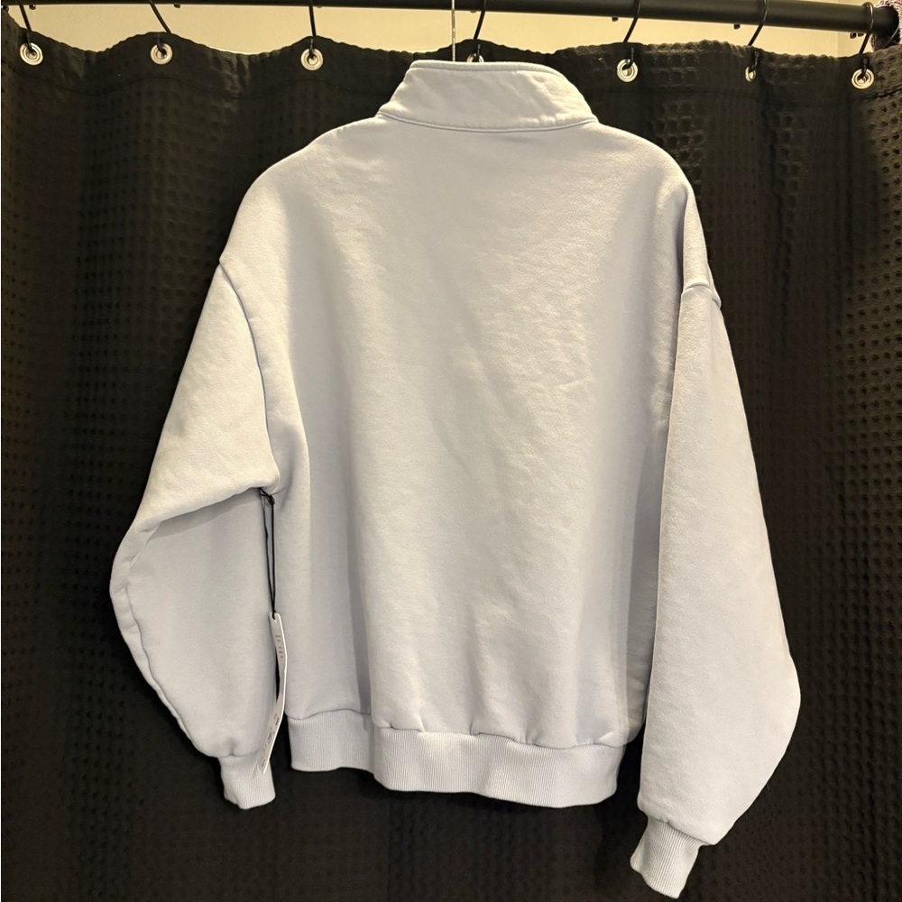 ALO Yoga Accolade 1/4 Zip Pullover XS Limited: Winter Frost NWT - Picture 5 of 8